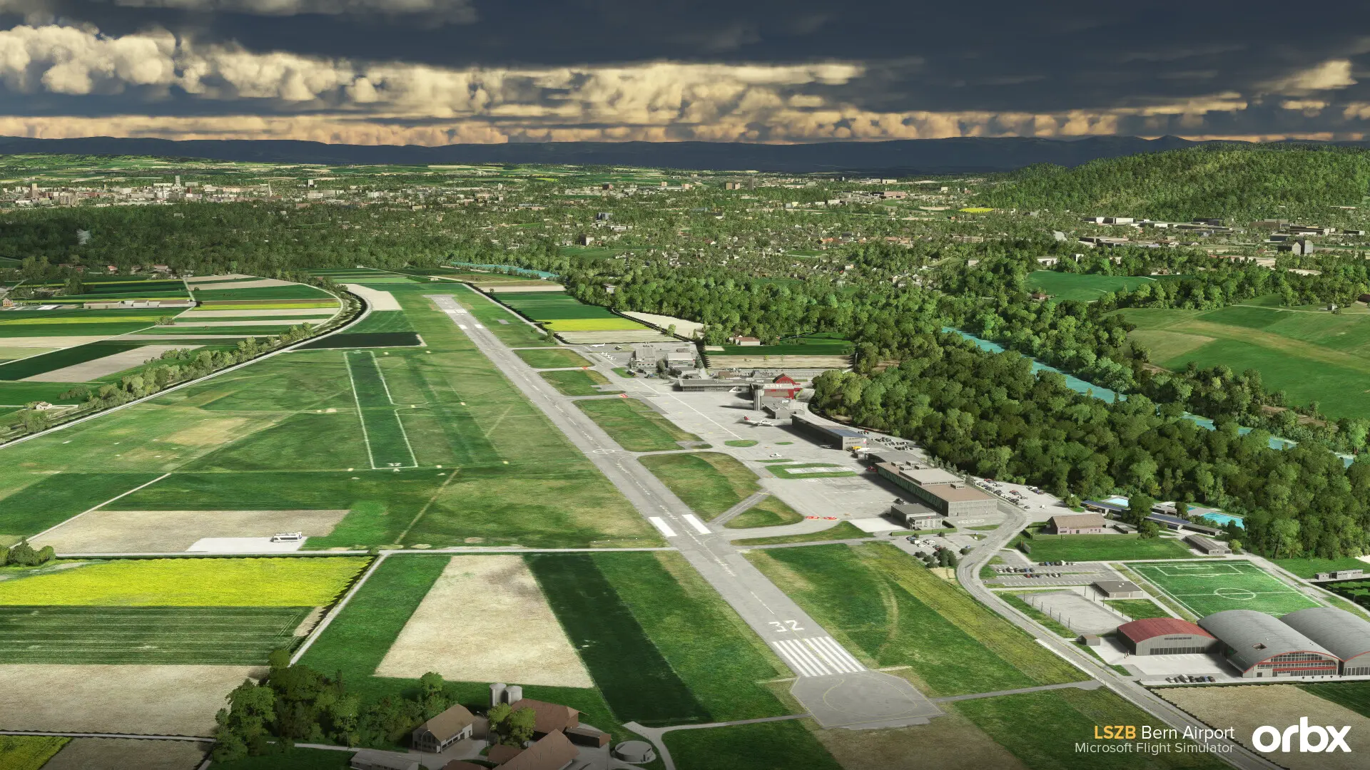 Fly To LSZB Bern Airport: Orbx Latest Airport For MSFS - MSFS Spotter